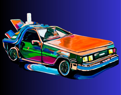 DeLorean - Print