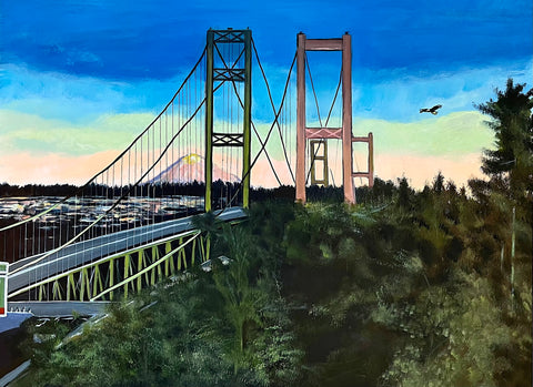 Narrows Bridge, Tacoma WA - Print