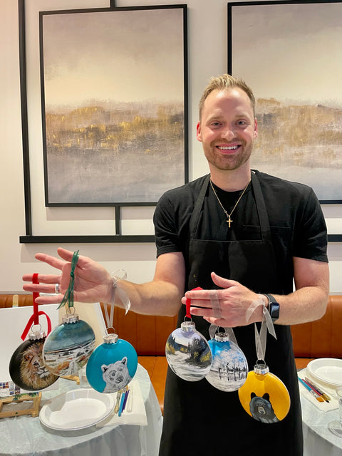 Holiday Ornaments! November 20th Paint Party!