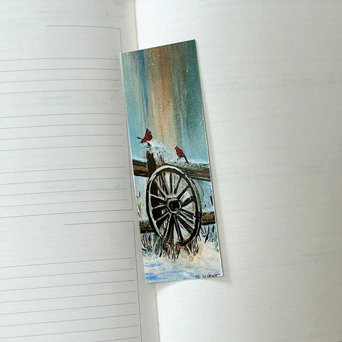 Book Mark Red Cardinals