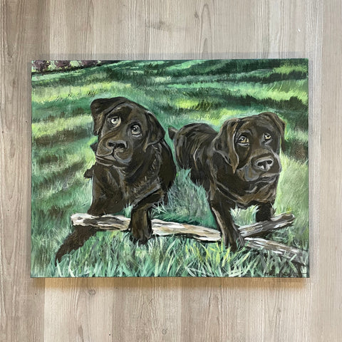 Pet Portrait Gallery Canvas 18 x 24