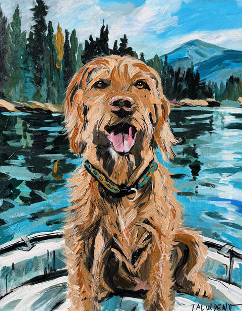 Pet Portrait - Size (11 X 14)