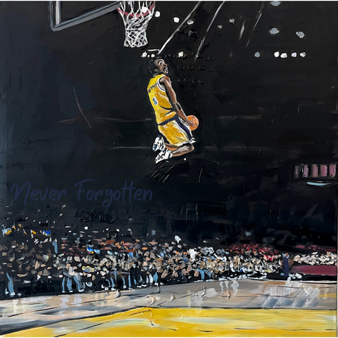 Kobe Bryant-Never Forgotten - Shadow Box Print