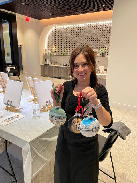 Holiday Ornaments! November 20th Paint Party!