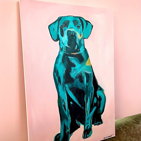 Pet Portrait Gallery Canvas 30 x 40