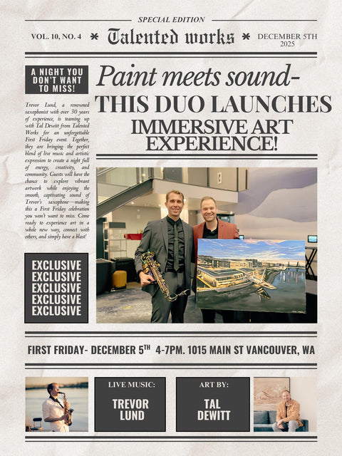 DECEMBER 5TH - First Friday Art Show @ The Gallery